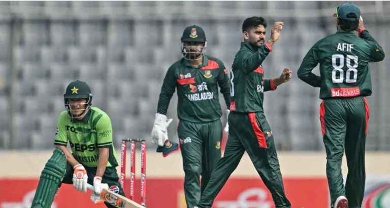 পাকিস্তানকে ২৭৪ রানে আটকে দিলো বাংলাদেশ