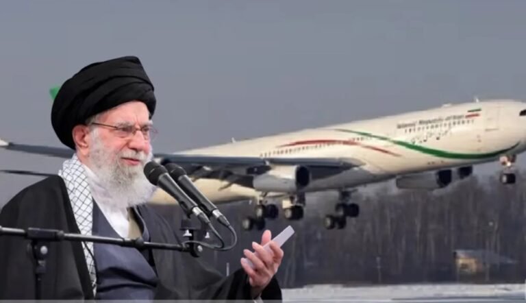 খামেনির ব্যবহৃত বিমান ধ্বংসের দাবি ইসরায়েলের