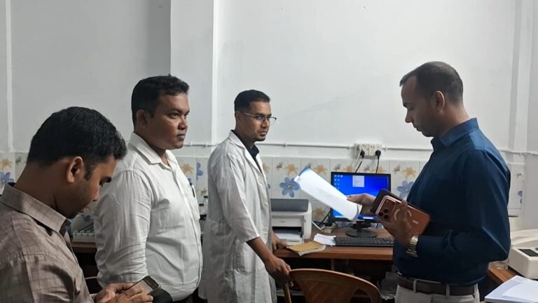 যশোরে অভয়নগরে অভিযান চালিয়ে একটি ক্লিনিক সিলগালা, একটিতে জরিমানা