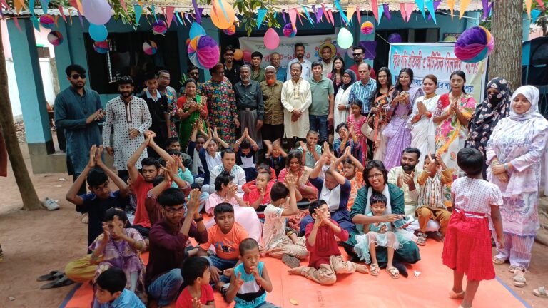 যশোরে বিশেষ চাহিদাসম্পন্ন শিশুদের অংশগ্রহণে নববর্ষ উদযাপন
