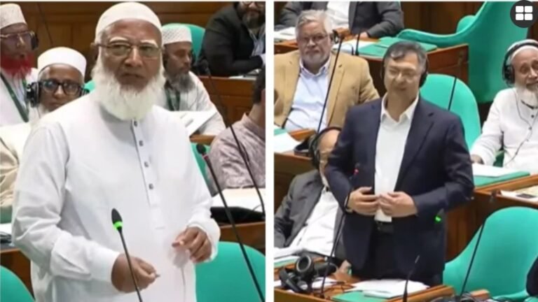 সংসদে বিরোধীদলীয় নেতা ও স্বরাষ্ট্রমন্ত্রীর পাল্টাপাল্টি বক্তব্য