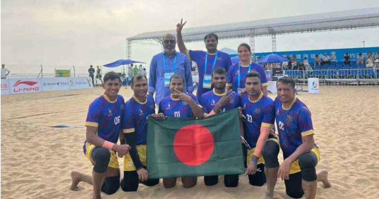 এশিয়ান বিচ গেমসে এক দিনে দুই জয় বাংলাদেশের