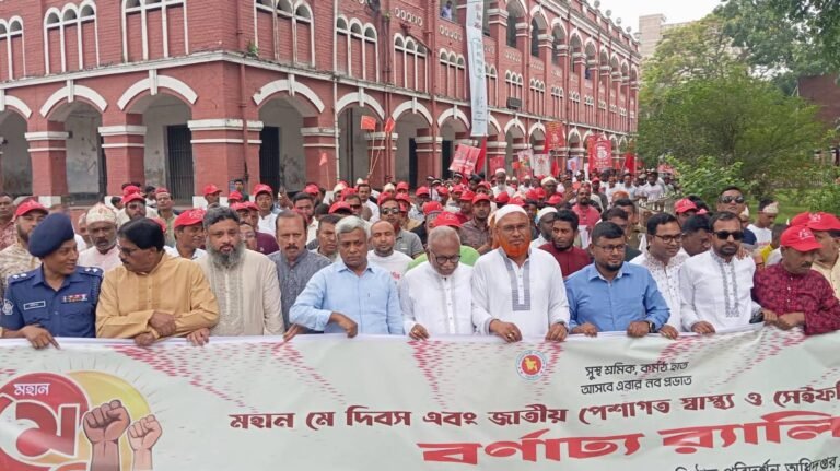 মহান মে দিবসে শ্রমিকদের কল্যাণে সরকারের অঙ্গীকার: প্রতিমন্ত্রী আমিনুল ইসলাম আমিন