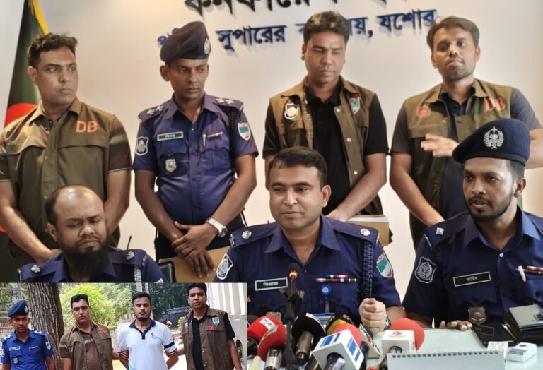 যশোরের অভয়নগরে ব্যবসায়ী হত্যা মামলার মূল আসামি আটক