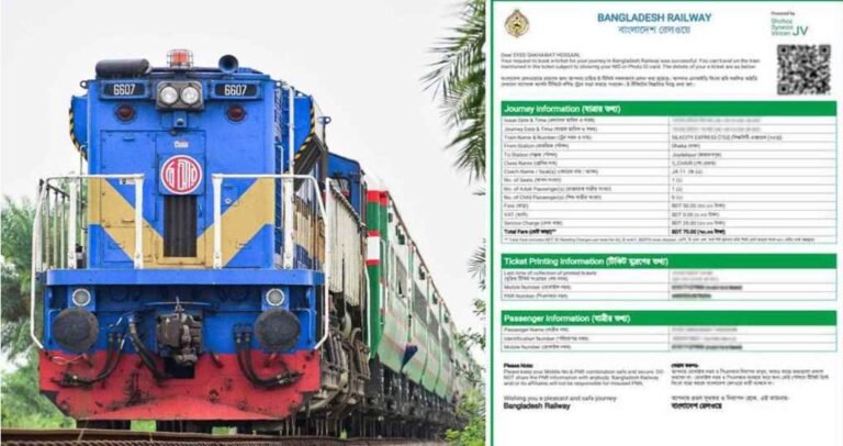 ঈদে ট্রেনের অগ্রিম টিকিট বিক্রির সূচি প্রকাশ