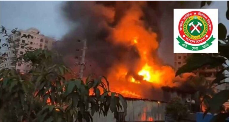 রাজধানীতে কারখানায় ভয়াবহ আগুন, নিয়ন্ত্রণে ৫ ইউনিট