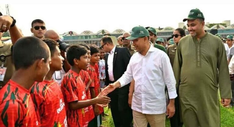 বাংলাদেশকে ফুটবল বিশ্বকাপ খেলার স্বপ্ন দেখতে হবে: প্রধানমন্ত্রী