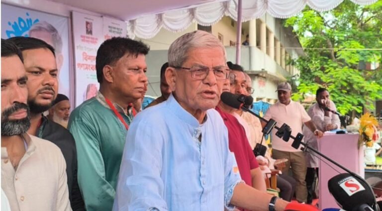 দেশবিরোধী অপতৎপরতা মোকাবিলায় সতর্ক থাকার আহ্বান মির্জা ফখরুলের