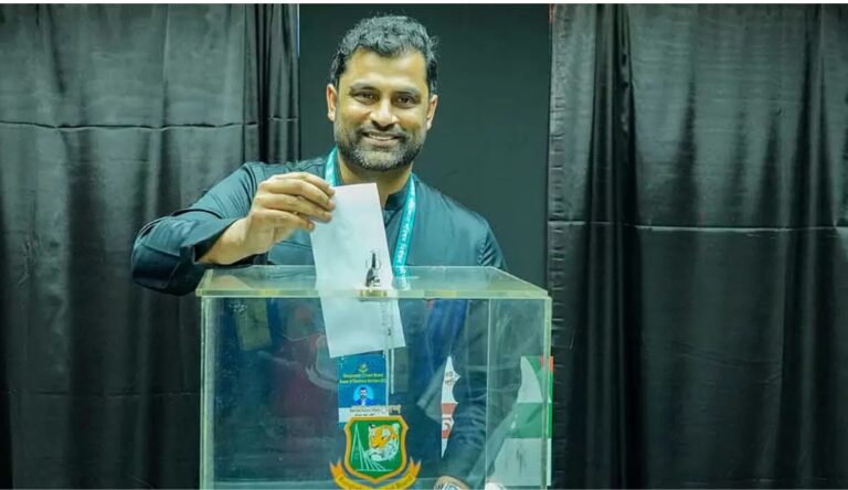 বিনা প্রতিদ্বন্দ্বিতায় বিসিবির নতুন সভাপতি হলেন তামিম