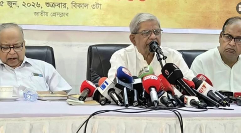 গণতন্ত্র ধ্বংসের গভীর চক্রান্ত চলছে: মির্জা ফখরুল