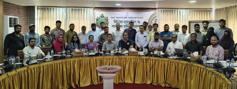 যশোরে মিডিয়া হ্যান্ডেলিং ও পাবলিক কমিউনিকেশন’শীর্ষক কর্মশালা অনুষ্ঠিত