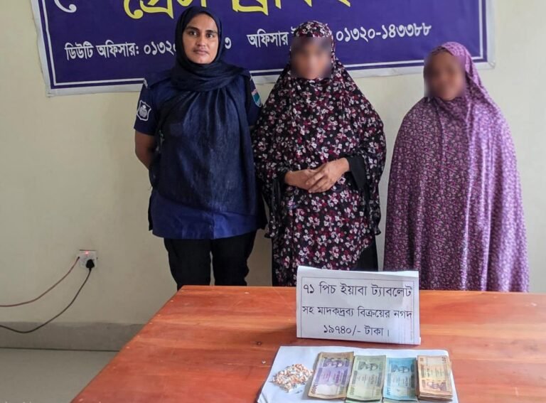 বেনাপোলে ৭১ পিস ই,য়া,বা ও মা,দ,ক বিক্রির নগদ টাকাসহ দুই নারী গ্রে,ফ,তা,র
