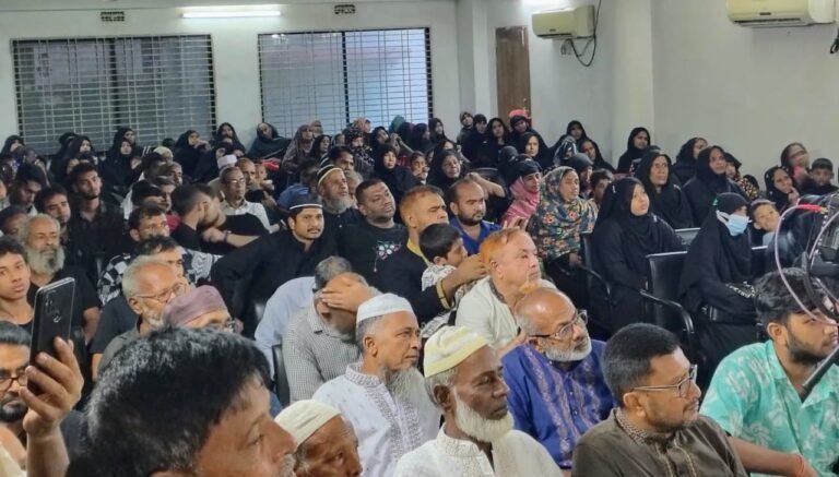 যশোরে ইরানের প্রয়াত নেতা আয়াতুল্লাহ খামেনেই (রহ.)-এর স্মরণে শোকসভা