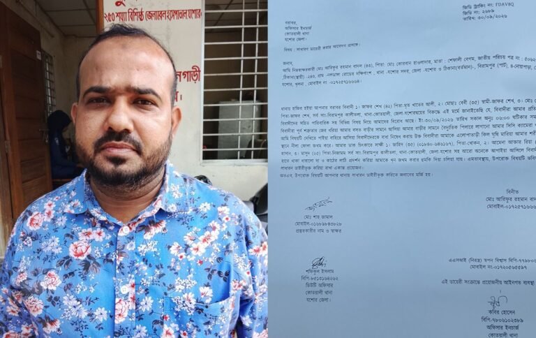 যশোরে প্রতিবেশীদের বিরুদ্ধে মারধর ও হত্যার হুমকির অভিযোগ